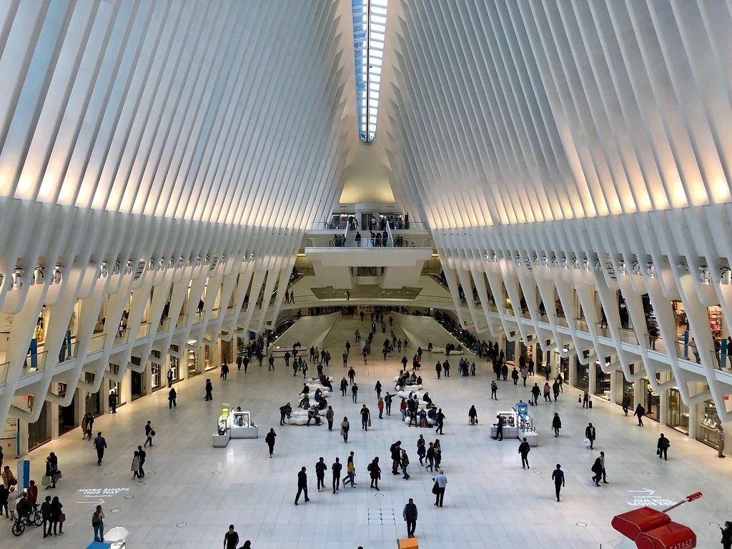 The Oculus por el interior