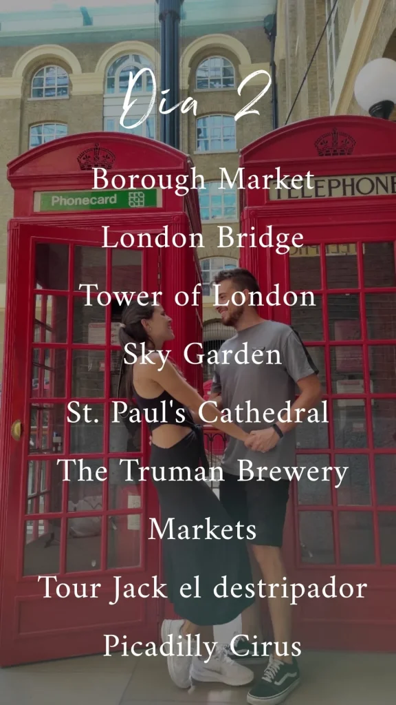 Londres itinerario dia 2
