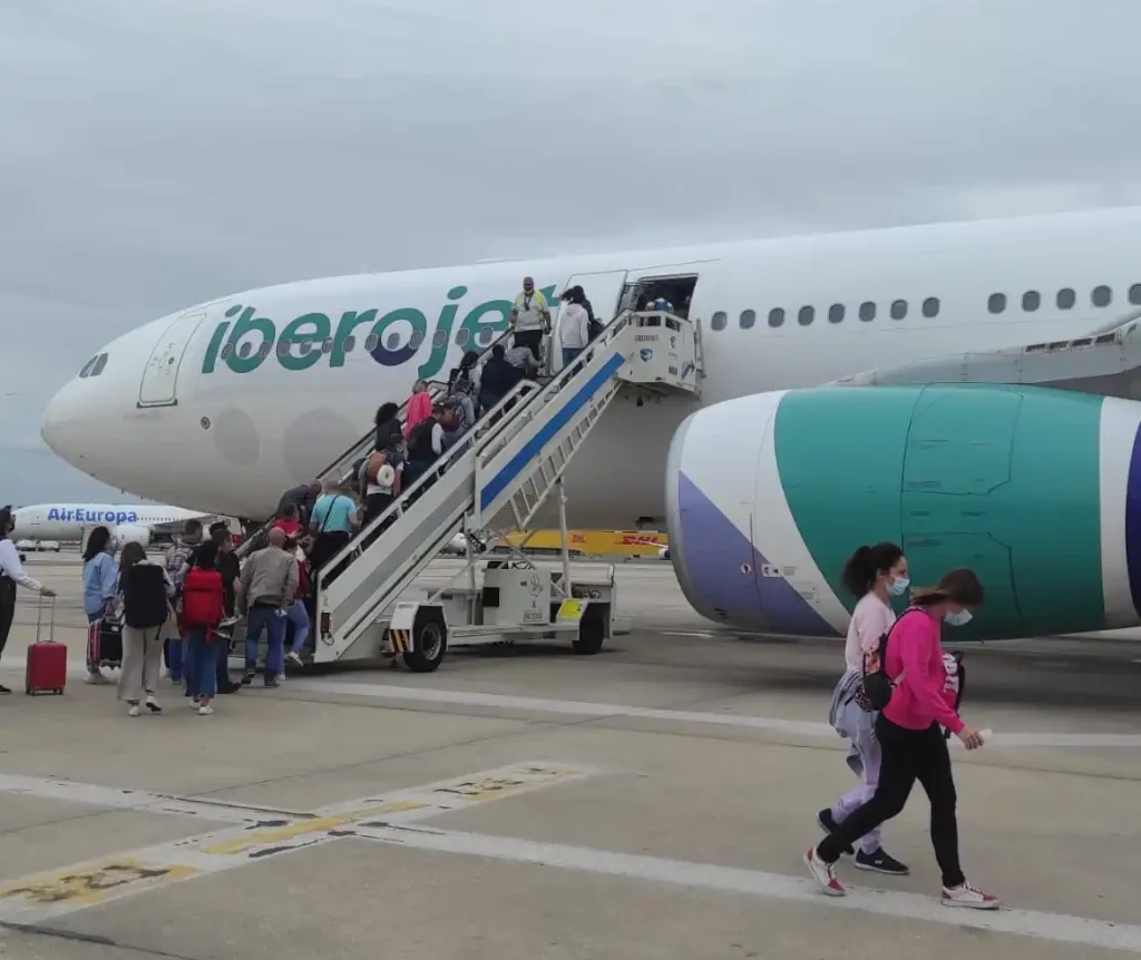 avion de iberojet