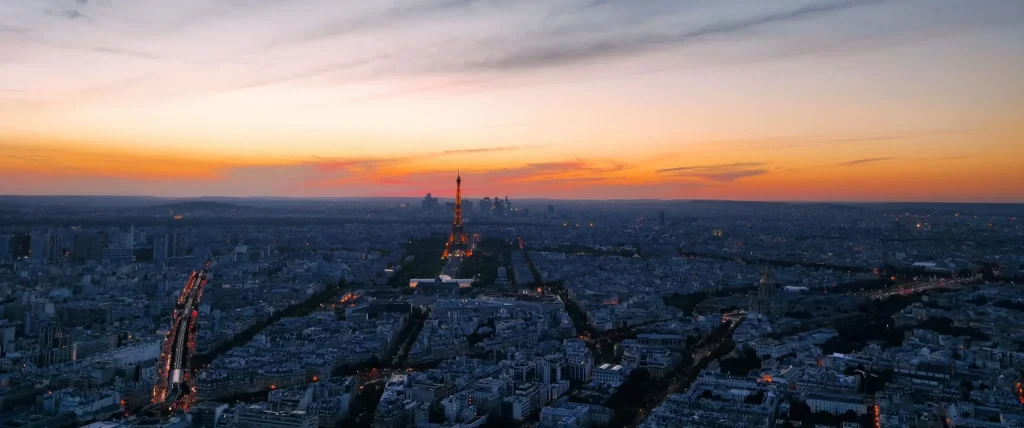 Torre montparnasse Paris Torre Eiffel
