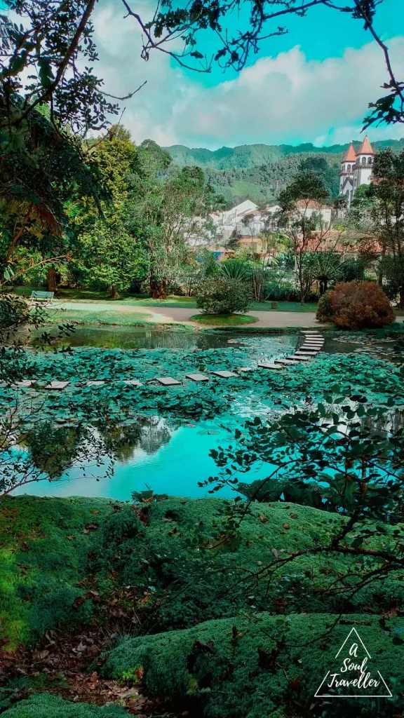 parque terra nostra san miguel azores