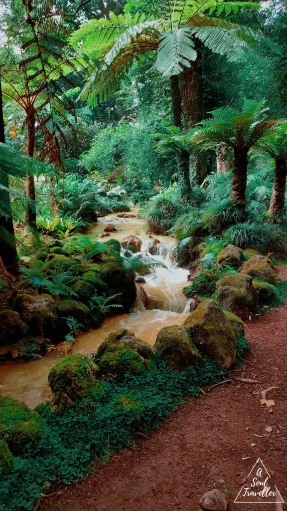 parque terra nostra san miguel azores