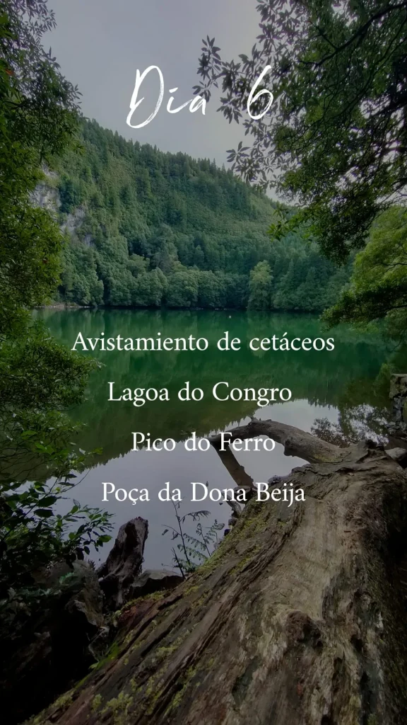 Itinerario 7 días San Miguel, Azores día 6