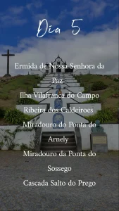 Itinerario 7 días San Miguel, Azores día 5