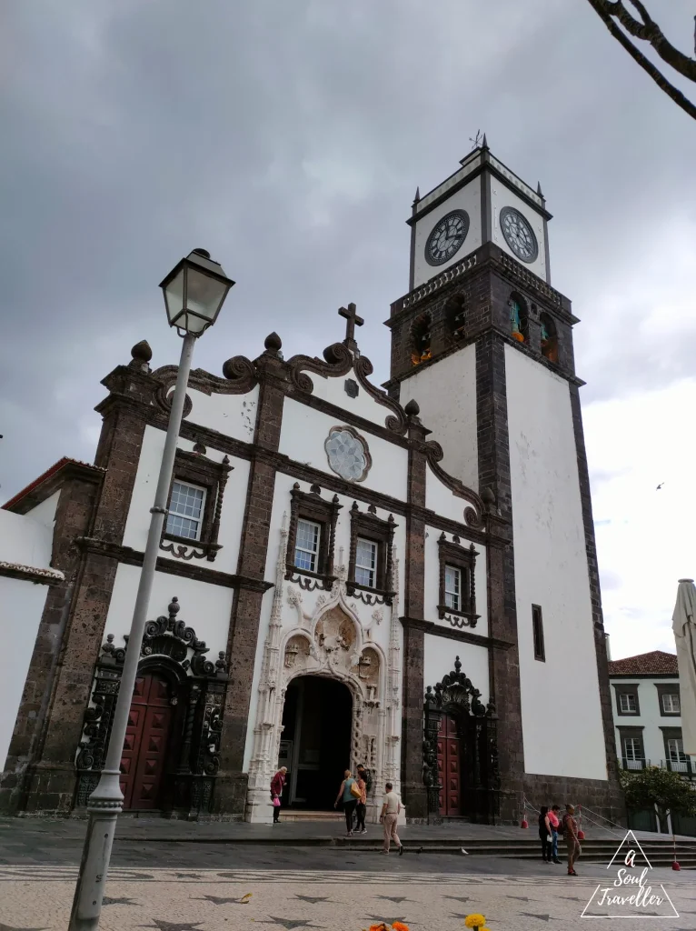 Iglesia de san Sebastian, Ponta Delgada,