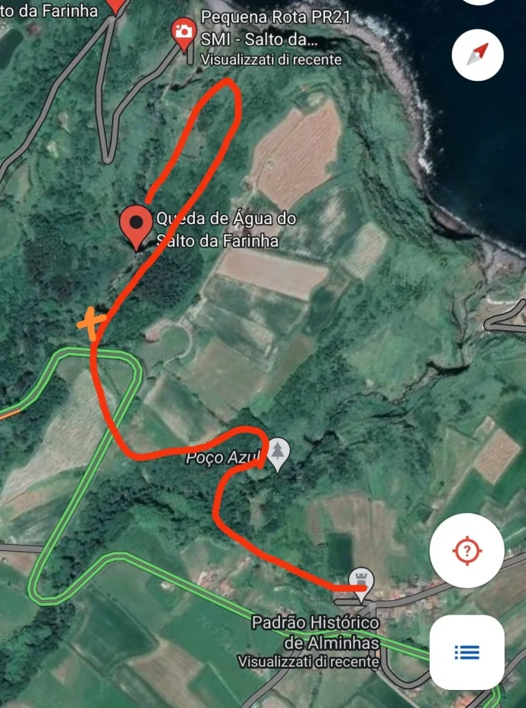 como llegar a salto do farinha san miguel, azores