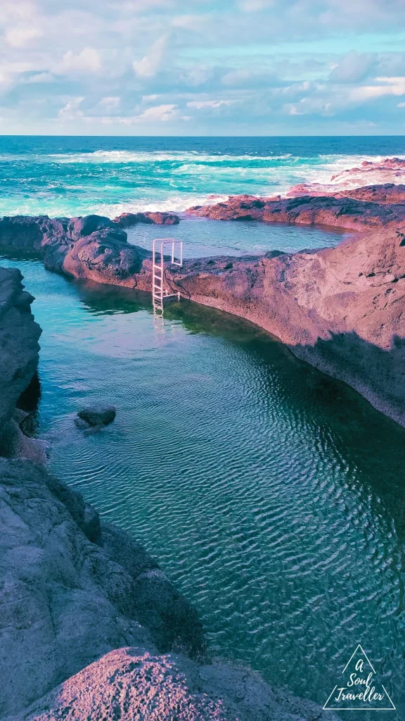 Piscinas a caneiros san Miguel Azores