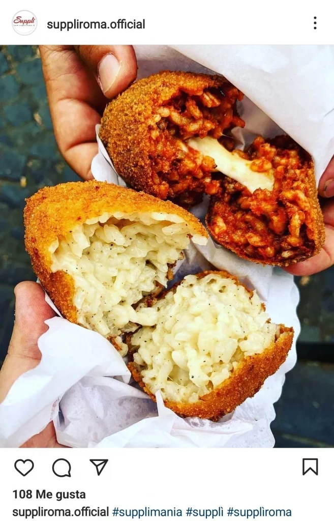 supplì donde comer roma