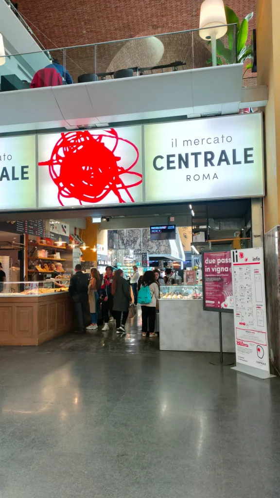 Mercado Centrale donde comer roma