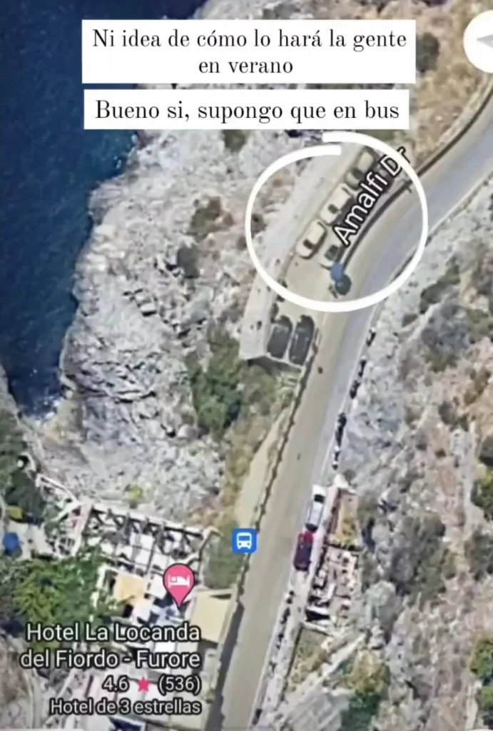 aparcamiento Fiordo di Furore