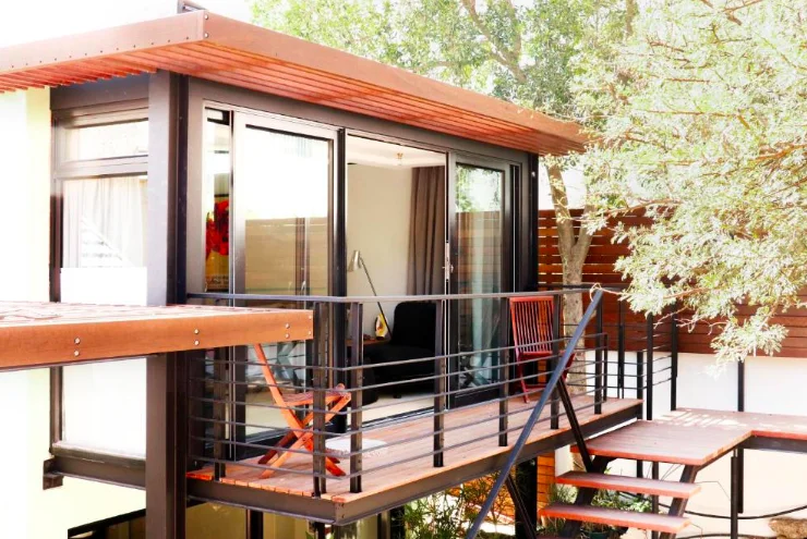 Zona exterior Casa 1 en Green Point