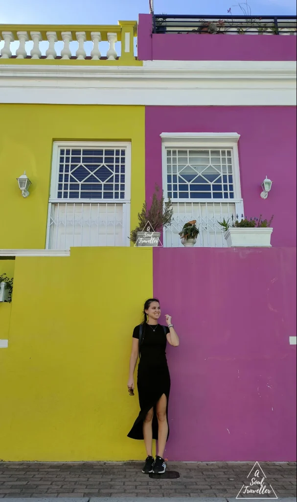 Bo-Kaap, casas amarillas y fucsia en el barrio musulmán de Cape Town