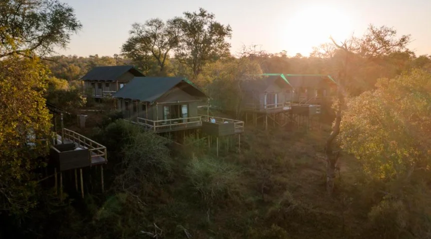 Donde dormir en el parque nacional el kruger, reserva privada sabi Sands Nkuhlu Tented Camp