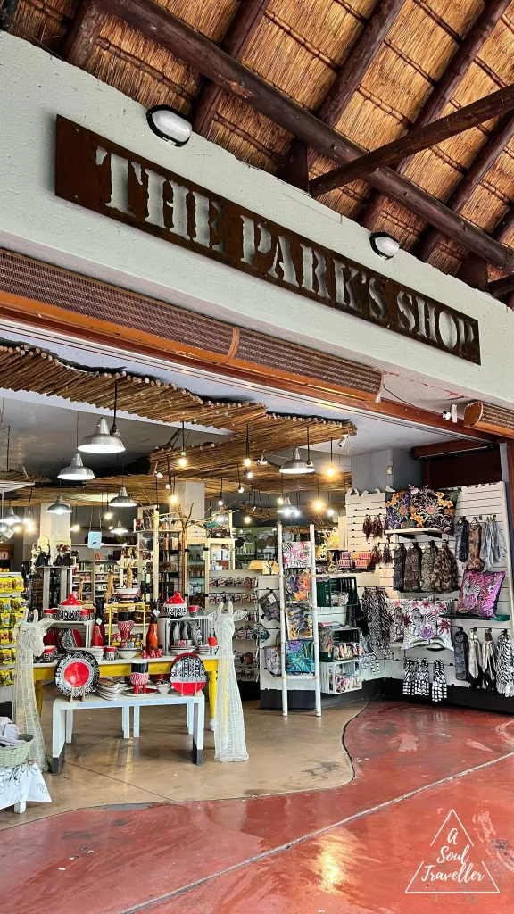 Tienda de souvenirs de Lower Sabie