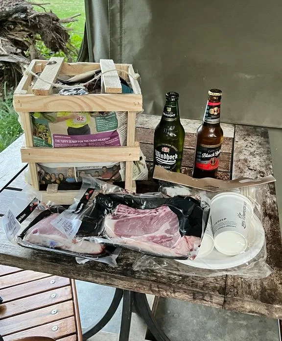 starter pack barbacoa en el Kruger