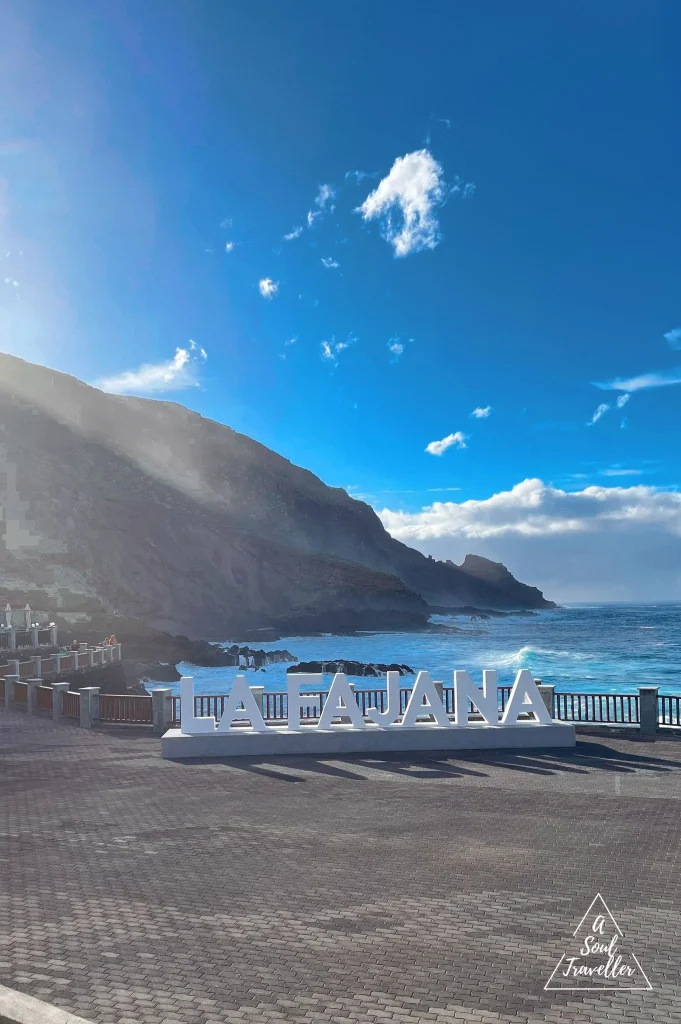 piscinas naturales de La Fajana, La Palma