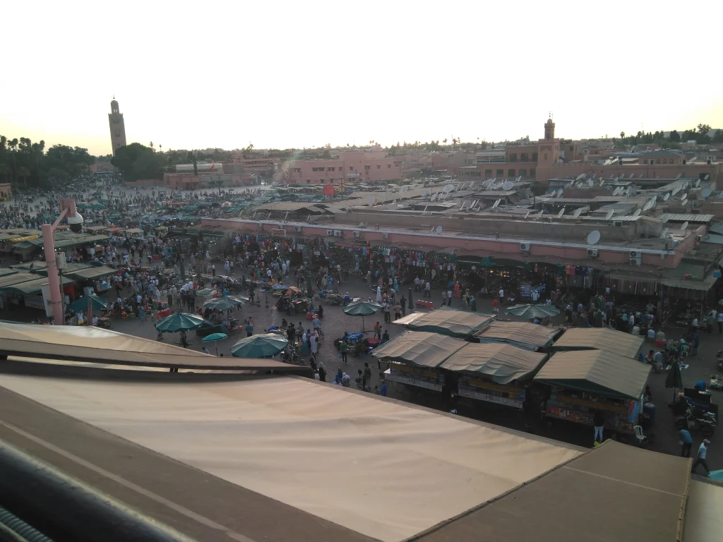 Plaza Jemaa el-Fna, RUTA POR MARRUECOS