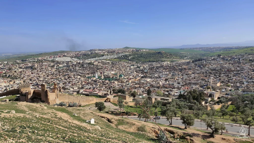 Medina de Fez desde las tumbas Meriníes