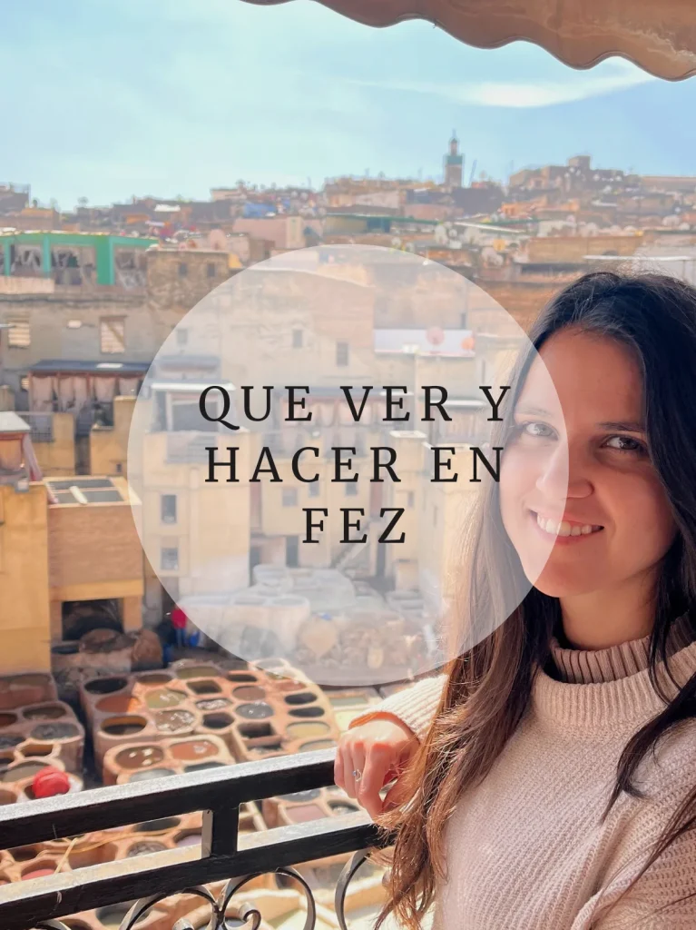 portada que ver y hacer en fez