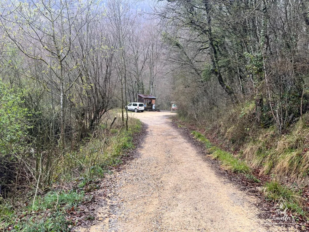 Comienzo de la ruta del nacedero del urederra