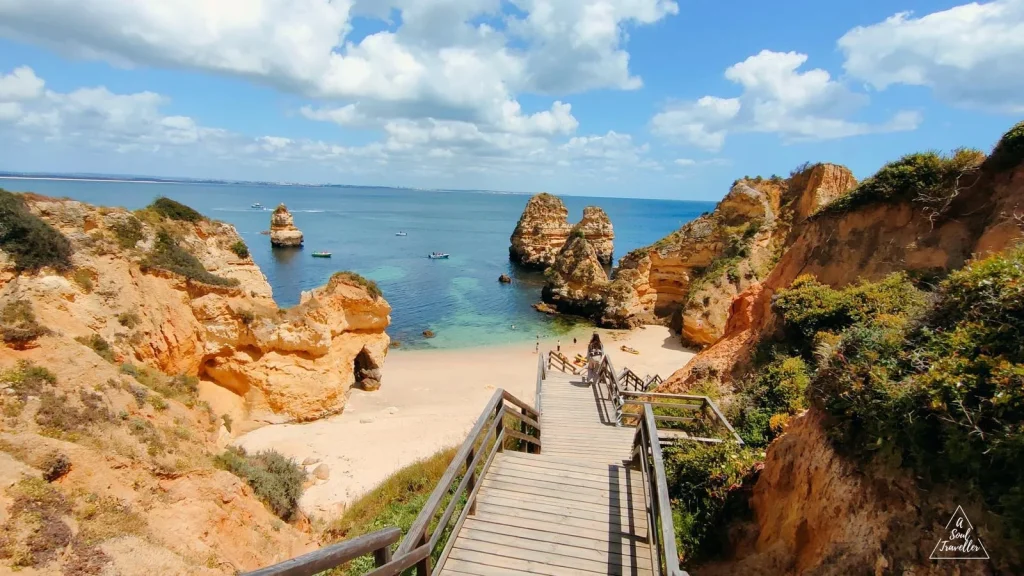 Praia do Camilo en el Algarve