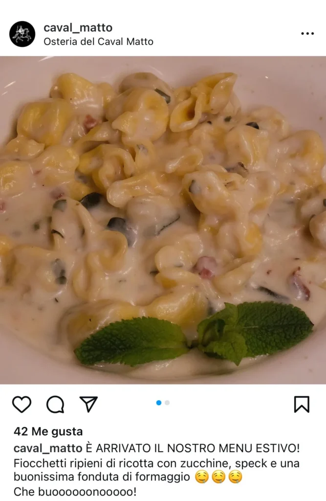 Osteria del Caval Matto, Restaurante en Verona