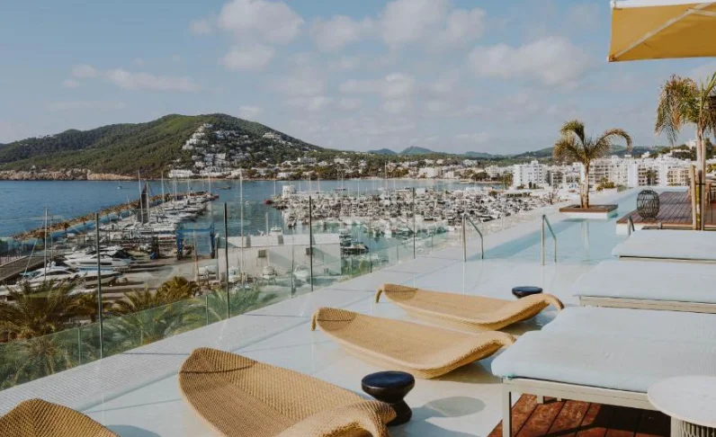 hotel aguas ibiza, donde alojarse en ibiza