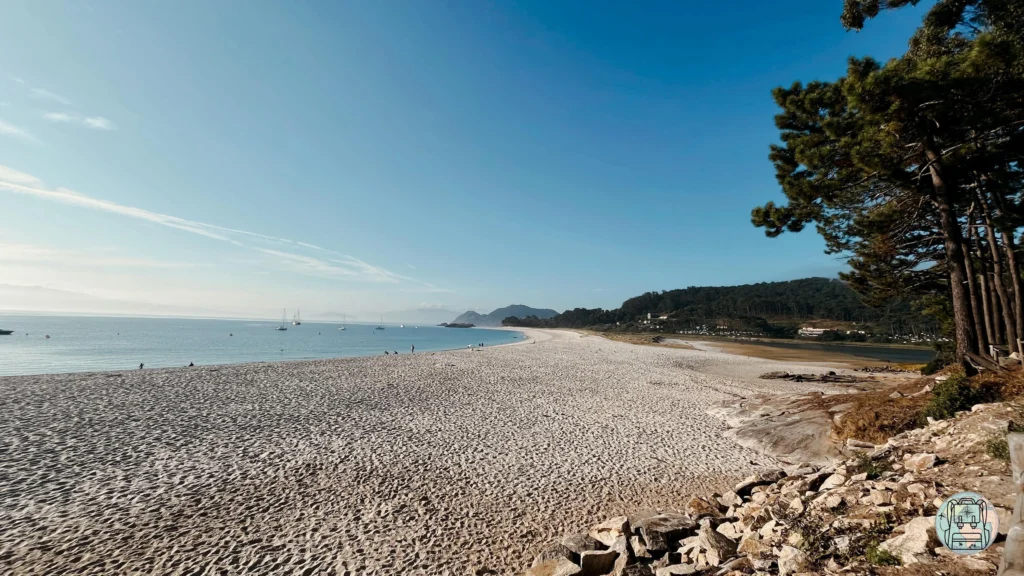 Guia para visitar las islas Cies: playa de rodas