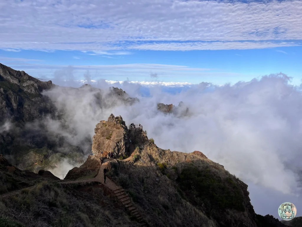 Mirador Ninho da Manta, Ruta Pico do Areeiro