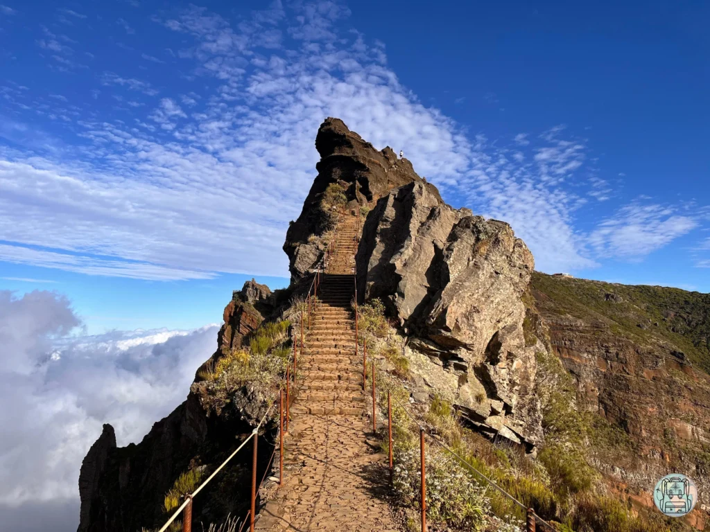 Escaleras al cielo, Ruta Pico do Areeiro