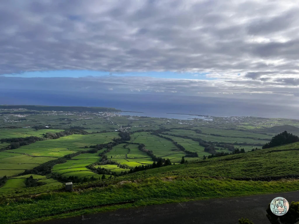 Que ver en Terceira, Praia da Vitoria desde el mirador serra do cume