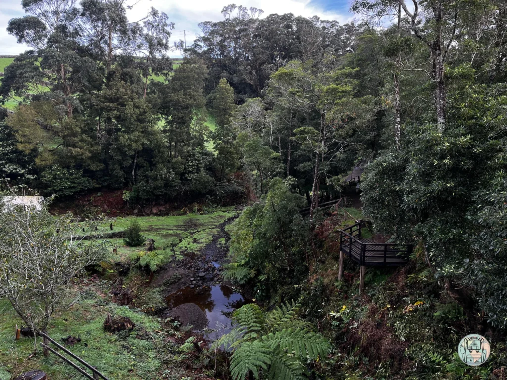 Que ver en Terceira, Trilho da Ribeira da Agualva y Cascata das Frechas