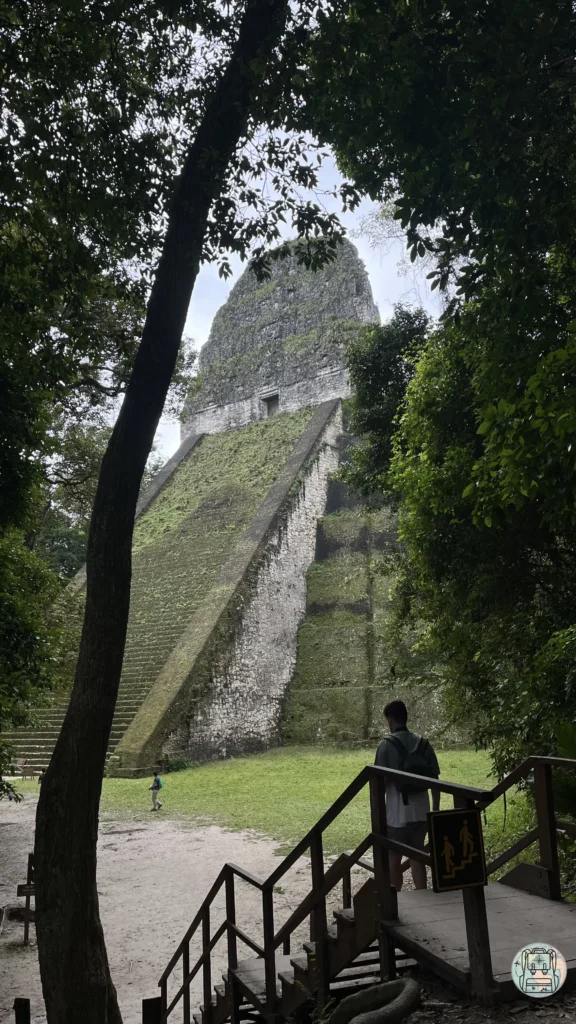 Pirámide del Templo V de la ciudad maya