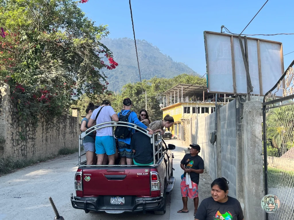 Transporte para llegar a Semuc Champey
