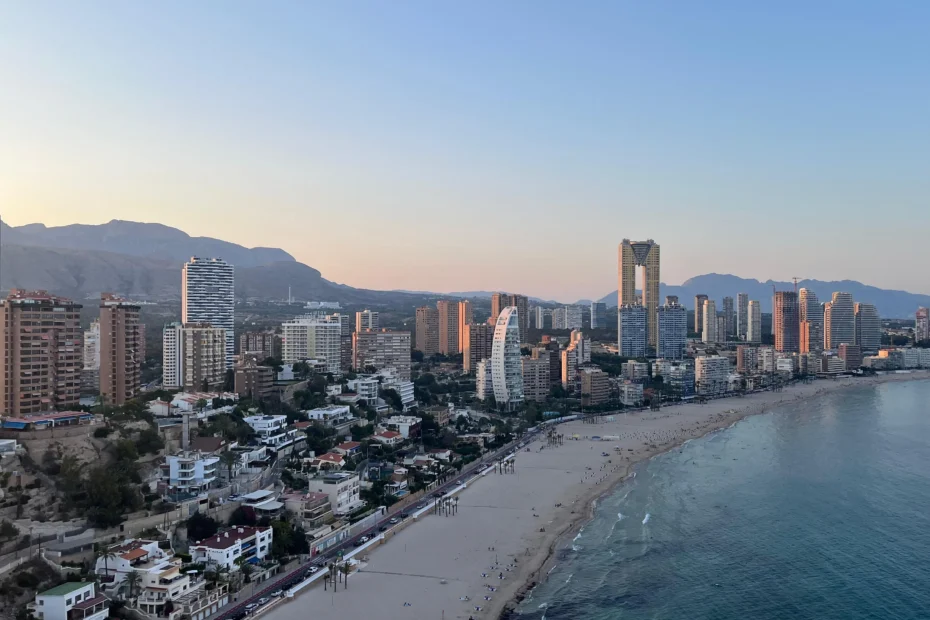 Playa de Poniente, Benidorm