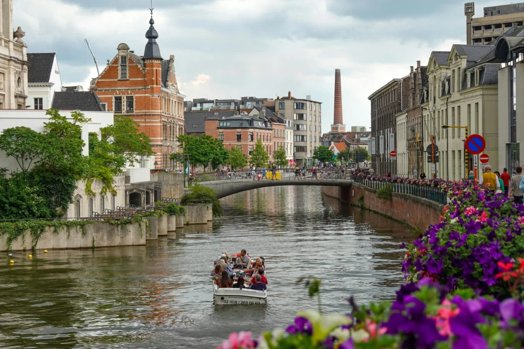 gante, Belgica. Destinos para viajar en navidad