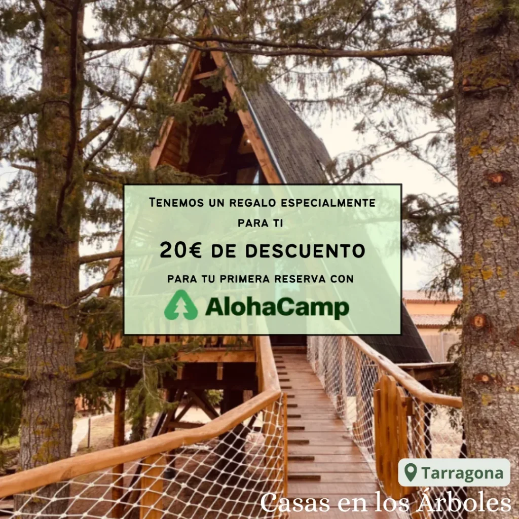 Consigue 20€ de descuento en Alohacamp