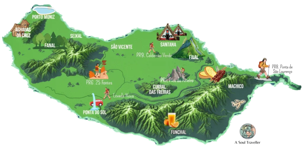 Mapa-Madeira