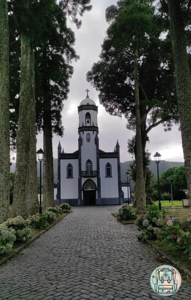 Iglesia de san nicolas sete cidades san Miguel Azores