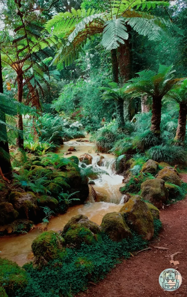 parque terra nostra san miguel azores