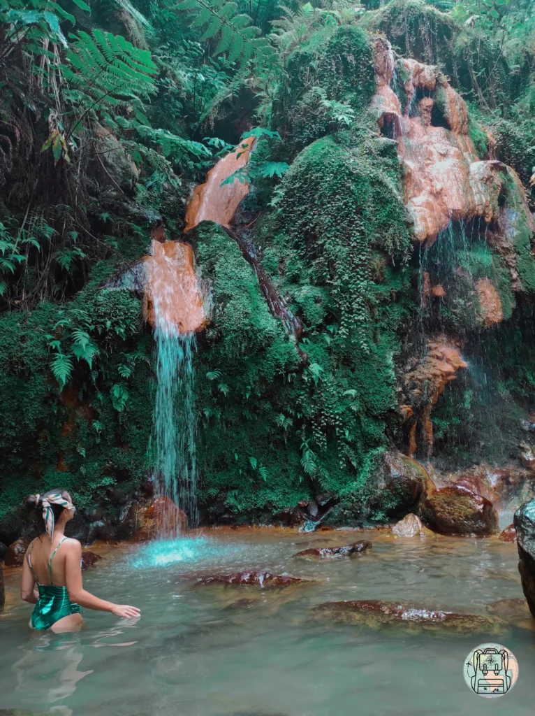 parque caldeira velha san miguel azores