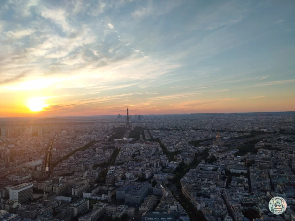 torre eiffel desde la torre montparnasse