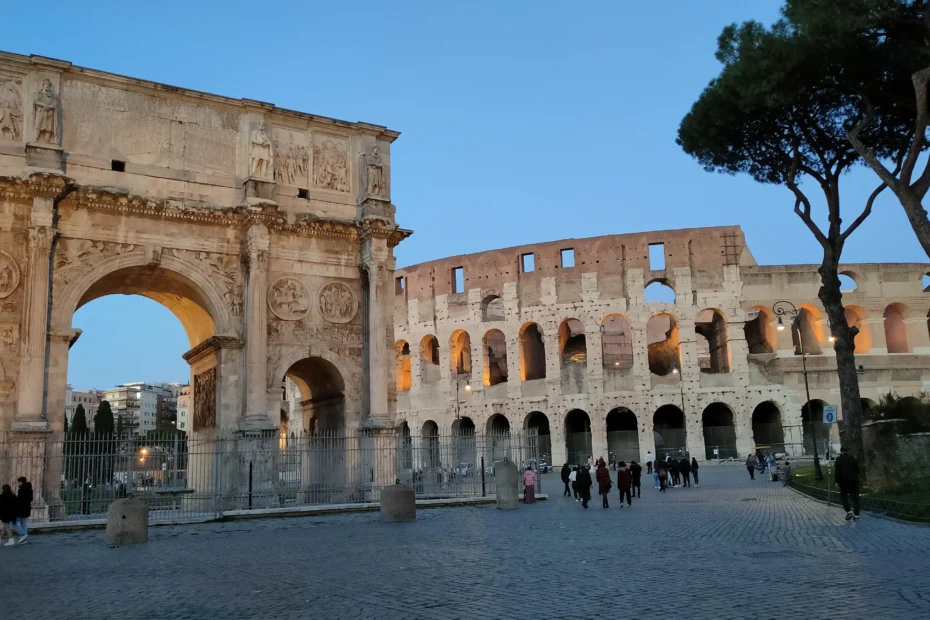 Qué ver en Roma, Arco de Constantino y Coliseo