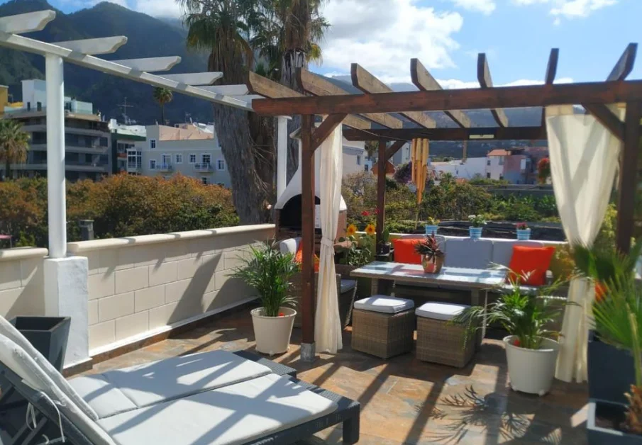 Vistas de la azotea de los apartamentos El Patio
