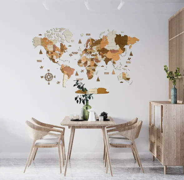 Mapa madera WOODLEO